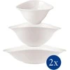 Villeroy &amp; Boch Vapiano trio bowl -kulhosetti, 6-osainen, valkoinen