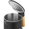 Virdulys Emerio WK-132230, 1,7 l, 2200 W, juoda, reguliuojamas termostatas, vandens lygio indikatorius, belaidis