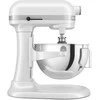 Virtuvinis kombainas Kitchenaid 5KSM55SXXEWH Küchenmaschine 5,2 L HEAVY DUTY (Schüsselheber) Weiß