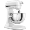 Virtuvinis kombainas Kitchenaid 5KSM55SXXEWH Küchenmaschine 5,2 L HEAVY DUTY (Schüsselheber) Weiß