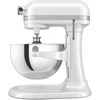 Virtuvinis kombainas Kitchenaid 5KSM55SXXEWH Küchenmaschine 5,2 L HEAVY DUTY (Schüsselheber) Weiß