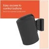 Laikiklis Vogels Wall mount | Speaker Wall Mount for Sonos Era 100 | Tilt, rotate | Maximum weight (capacity) 7kg | Juodas