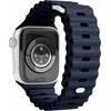 Išmaniojo laikrodžio dirželis Vonmählen, skirtas Apple Watch 38/40/41 mm, Tamsiai mėlynos spalvos