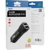 Wave automobilinis įkroviklis, su dviem USB jungtimis, 3,1 A