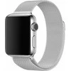 Banginė plieno pintinė apyrankė, Apple Watch 38 mm / 40 mm / 41 mm, sidabrinė