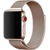 Banguota plieno pinta apyrankė, Apple Watch 42 mm / 44 mm / 45 mm, rožinis auksas
