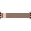 Banguota plieno pinta apyrankė, Apple Watch 42 mm / 44 mm / 45 mm, rožinis auksas