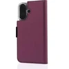 Dėklas Wave BookCase -suojakotelo, MagSafe-yhteensopiva, Apple iPhone 16, Smoky Sangria