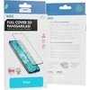 Wave Full Cover 3D -panssarilasi, Honor 200, musta kehys