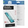 Wave Full Cover -panssarilasi, Motorola Moto G84 5G, musta kehys