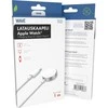 Apple Wave Qi smartwatch charging cable with magnet, Apple Watch, baltas/sidabrinis
