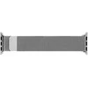 Banginė plieno pintinė apyrankė, Apple Watch 38 mm / 40 mm / 41 mm, sidabrinė