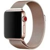 Banguota plieno pinta apyrankė, Apple Watch 42 mm / 44 mm / 45 mm, rožinis auksas