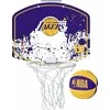 WILSON NBA TEAM MINI HOOP LA LAKERS mini krepšinio lenta su kamuoliuku