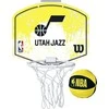 Wilson NBA komandos „Utah Jazz“ mini krepšinio kamuolys WZ6010102 Geltona, vieno dydžio