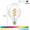 WiZ,Globe,6,3W,2200-6500 (RGB),G95,E27,1vnt šviesos šaltinis