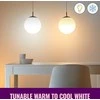 Signify WiZ Baltas Lampe E27 Tunable 60W matt Zweierpack