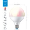 WiZ lemputės sfera | 11W | 2200–6500 K (RGB) | G95 | E27 | 1 vnt.