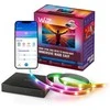 „Taśma LED WiZ Sync Box“ ir televizoriaus foninio apšvietimo juosta, 75–85 colių
