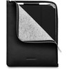 Woolnut Leather Folio apsauginis dėklas skirtas 11 iPad Pro &amp; Air, juodas