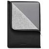 Woolnut Leather Folio -suojatasku 16 MacBook Pro, musta
