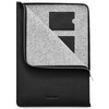 Woolnut Leather Folio -suojatasku 16 MacBook Pro, musta