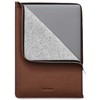 Woolnut Leather Folio -suojatasku 16 MacBook Pro, konjakki