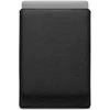 Woolnut Leather Sleeve -suojatasku 15 MacBook Air, musta