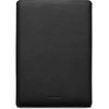Woolnut Leather Sleeve -suojatasku 15 MacBook Air, musta