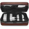 Dėklas na tabletė Woolnut WOOLNUT Leather Tech Organizer Cognac Brown