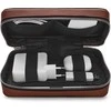 Dėklas na tabletė Woolnut WOOLNUT Leather Tech Organizer Cognac Brown