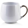 Affek Design CAL Baltas puodelis 390ml 12x8xh9cm