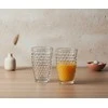 Affek Design Elise Dots Komplet 6 szklanek 380ml7,8x7,8x12,5 cm