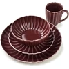 Affek Design EVIE BURGUNDY Miska 650ml 16,7x16,7x6,7cm