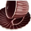 Affek Design EVIE BURGUNDY puodelis ir lėkštutė 300 ml