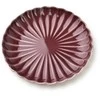 Affek Design EVIE BURGUNDY Talerz deserowy 20,5x3cm