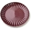 Affek Design EVIE BURGUNDY Talerz obiadowy 27,5x4cm