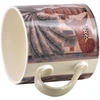 Affek Design ISAAC puodelis 380ml 9x13x9cm Panteros palmės formos