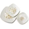 Affek Design LEA BEIGE Komplet obiadowy 18części miska 16,5cm 500ml/18cm/24cm