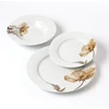 Affek Design LEA BEIGE pietų rinkinys 18 dalių 21,8 cm / 19,2 / 27 cm sriubos lėkštė 220 ml