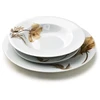 Affek Design LEA BEIGE pietų rinkinys 18 dalių 21,8 cm / 19,2 / 27 cm sriubos lėkštė 220 ml