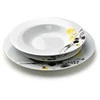 Affek Design LEA Geltonas Komplet obiadowy 18 dalys 21,8cm/19,2/27cm talerz zupa 220ml