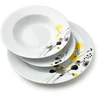 Affek Design LEA Geltonas Pietų rinkinys 18 dalių 21,8 cm/19,2/27 cm sriubos lėkštė 220 ml