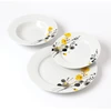 Affek Design LEA Geltonas Pietų rinkinys 18 dalių 21,8 cm/19,2/27 cm sriubos lėkštė 220 ml