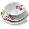 Affek Design LEA IRIS 18 dalių pietų servizas, dubuo 500 ml, 16,5/19,5/22 cm