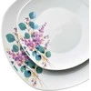 Affek Design LEA LAVENDER pietų rinkinys, 16 dalių, 370 ml puodelis / 500 ml dubuo, 17/19,5/25,5 cm