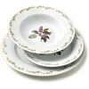 Affek Design LEA LILAC Komplet obiadowy 18 dalys 21,8cm/19,2/27cm talerz zupa 220ml