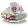 Affek Design LEA PEONY Komplet obiadowy 16cz. kubek 370ml/miska 500ml 17/19,5/25,5cm
