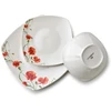 Affek Design LEA POPPY indų rinkinys, 18 dalių, dubenėlis, 500 ml, 16,5 cm / 18 cm / 24 cm