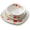 Affek Design LEA POPPY indų rinkinys, 18 dalių, dubenėlis, 500 ml, 16,5 cm / 18 cm / 24 cm